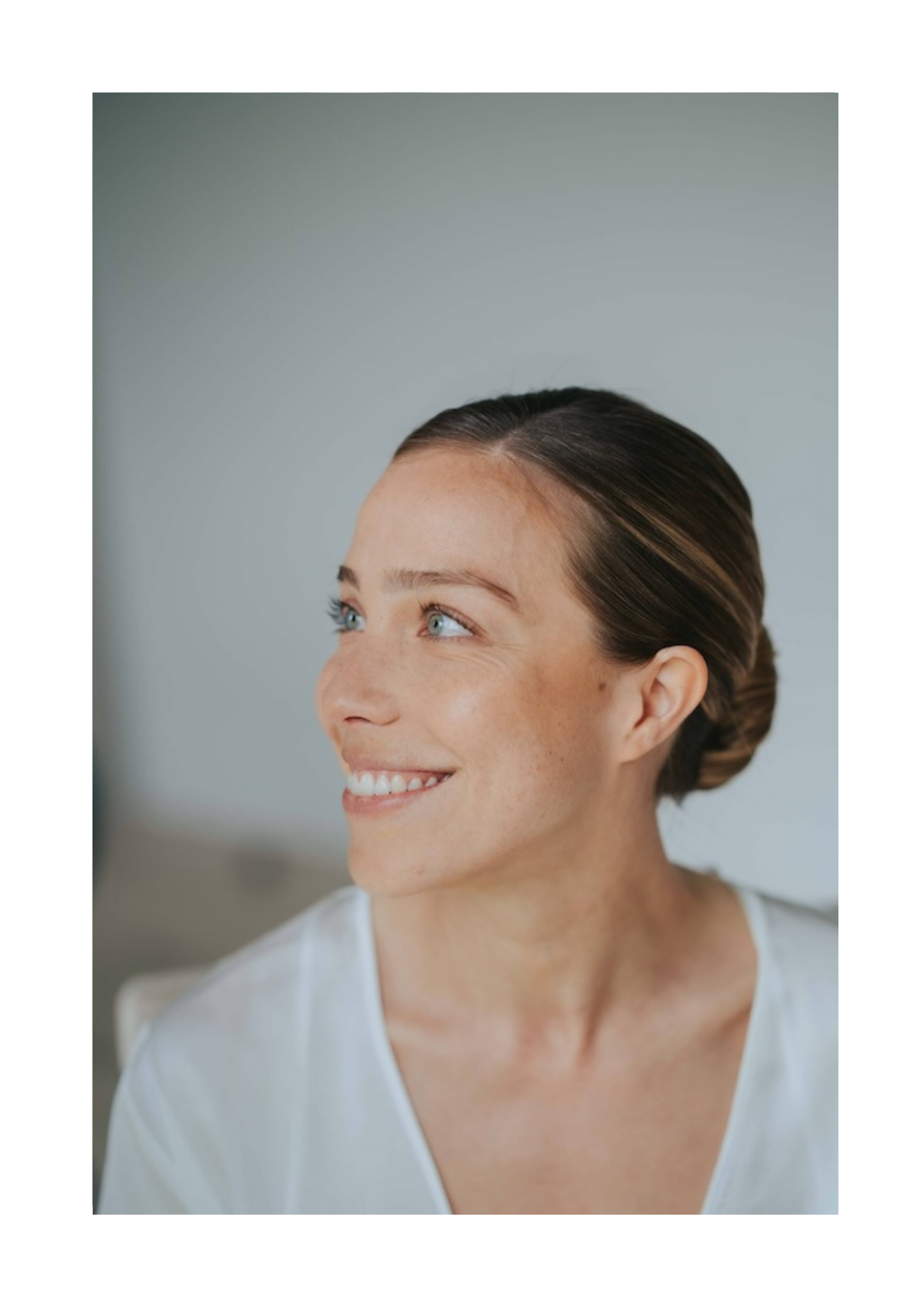 Mariage chic et glamour coiffure et maquillage mariée Pauline HERVE